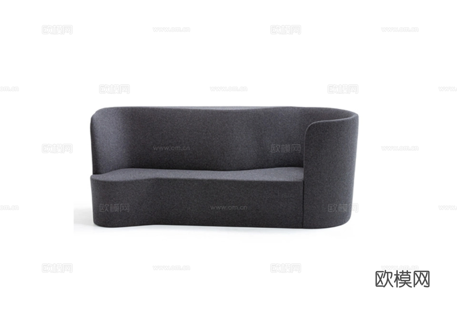 MOROSO 布艺多人沙发3d模型下载（渲染图1）