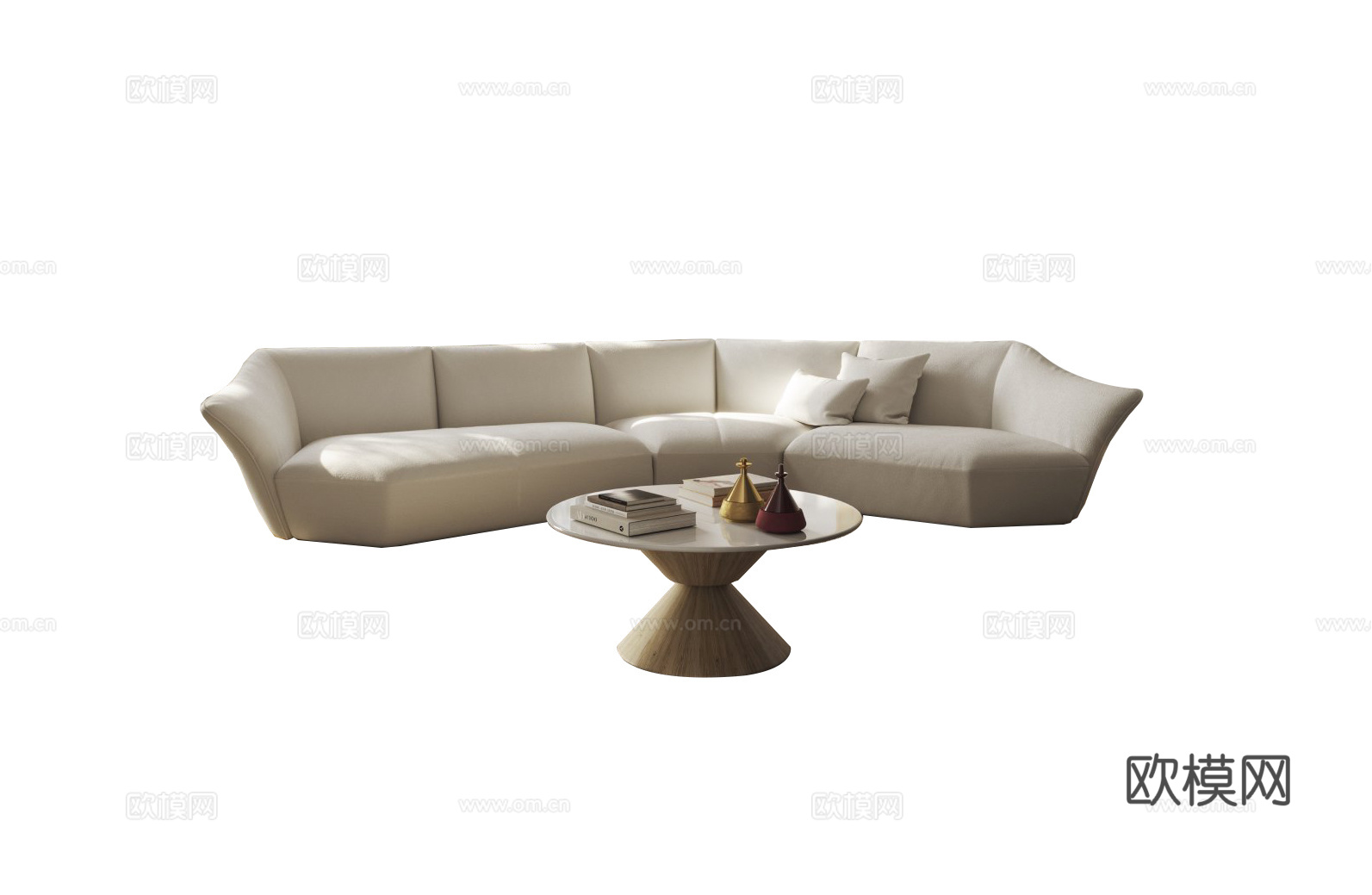 NATUZZI 多人沙发3d模型下载