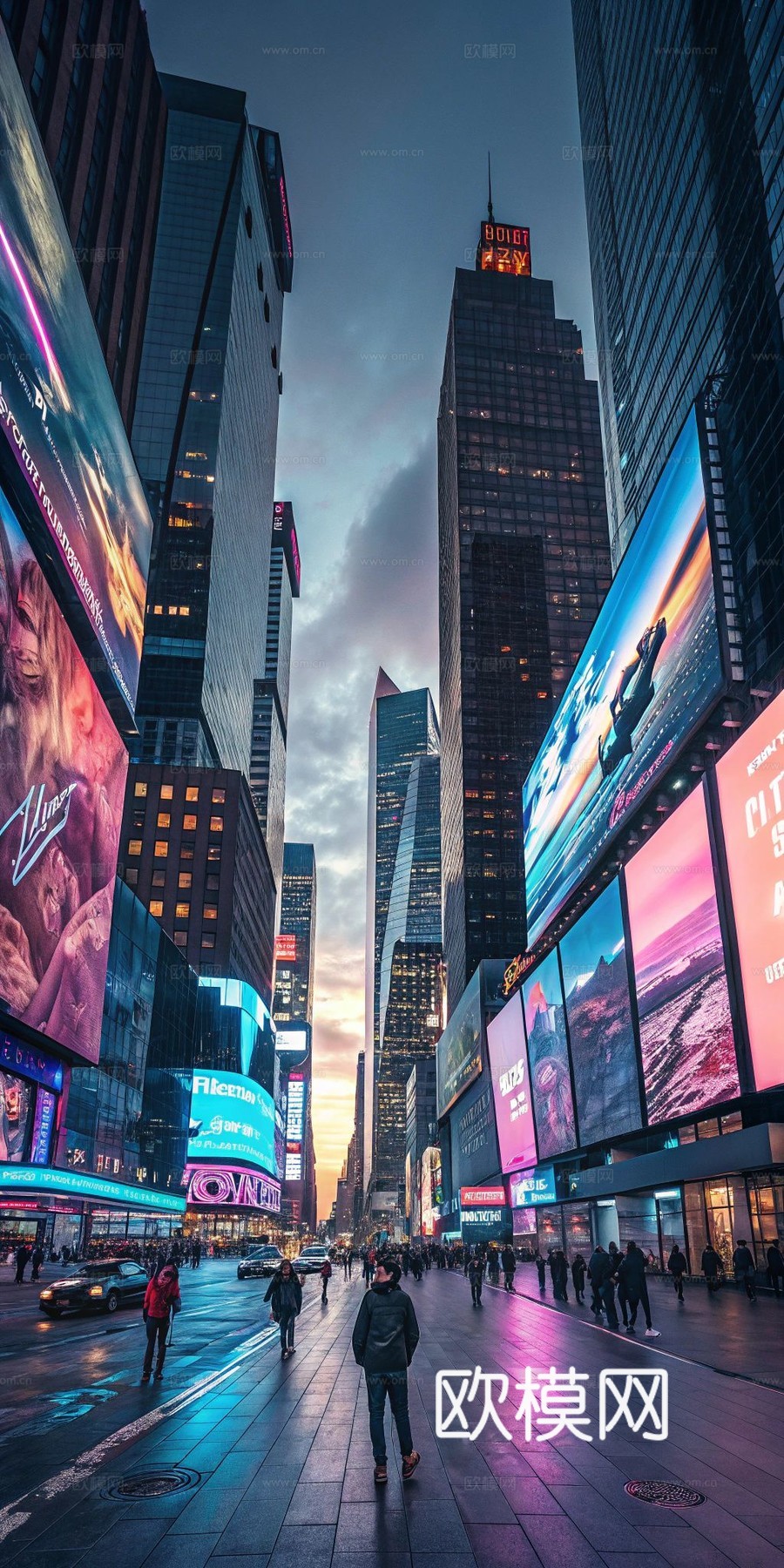 城市夜景