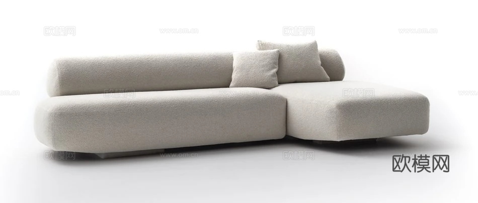 MOROSO 三人沙发3d模型下载（渲染图2）