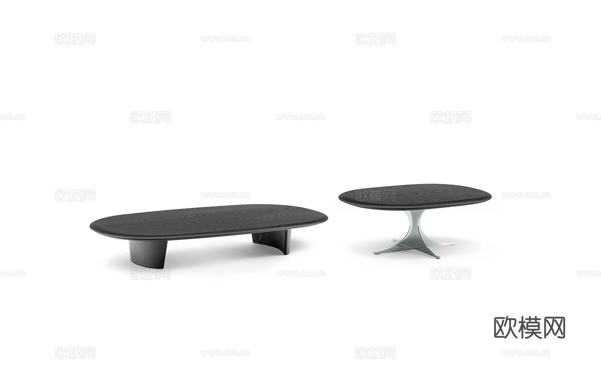 Minotti 意式茶几3d模型下载（渲染图1）