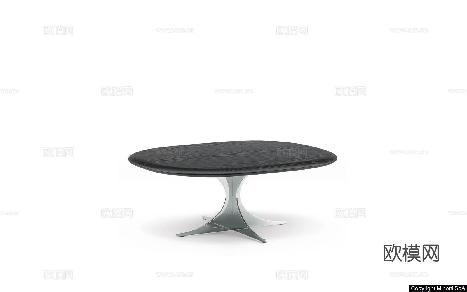 Minotti 意式茶几3d模型下载（渲染图4）