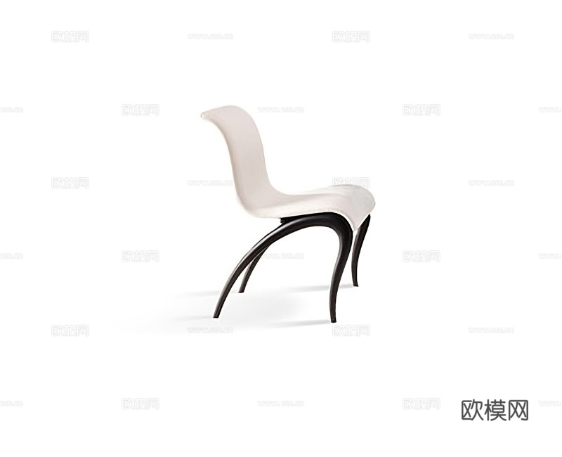 porada 意式餐椅3d模型下载