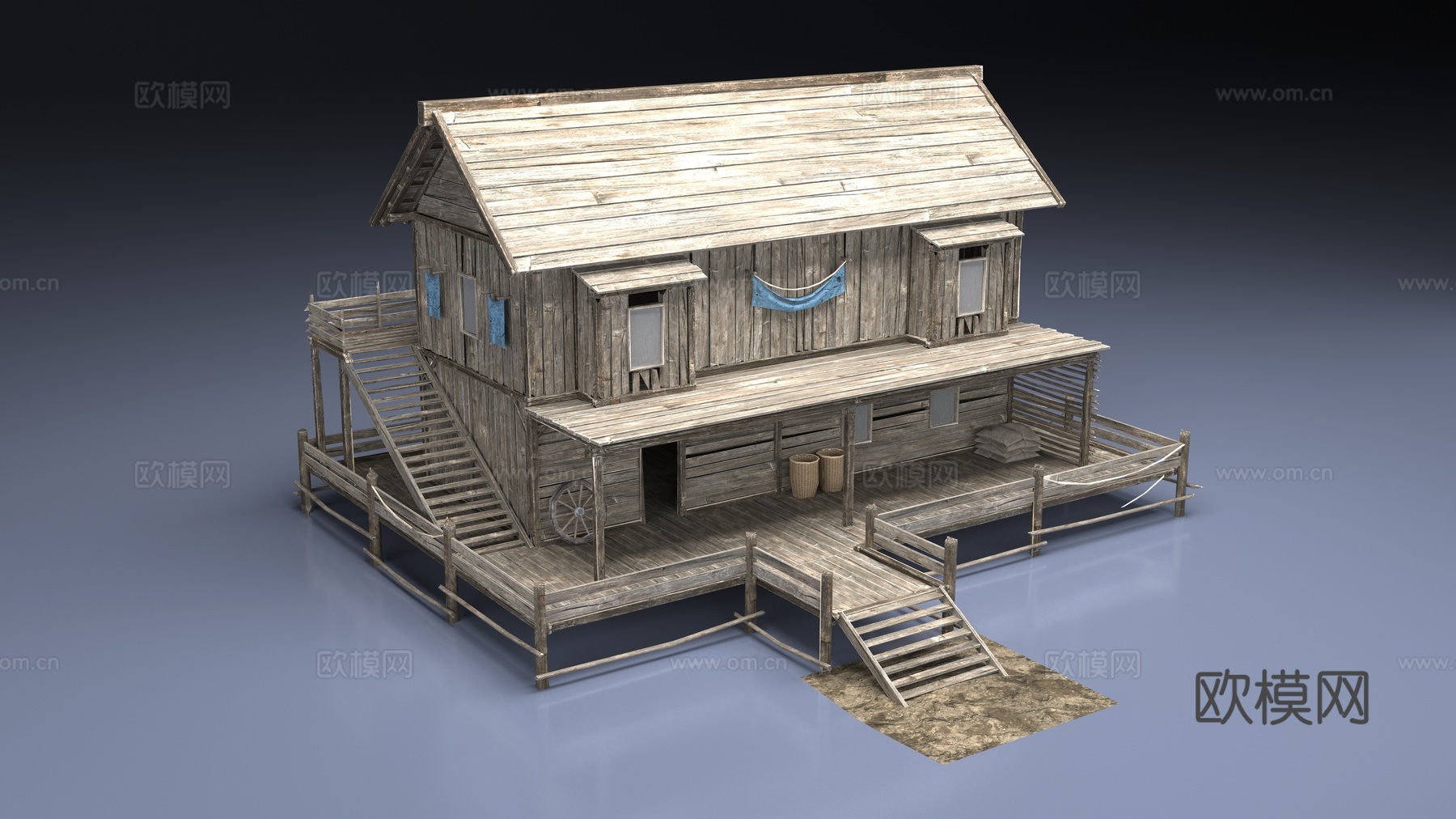 木屋3d模型