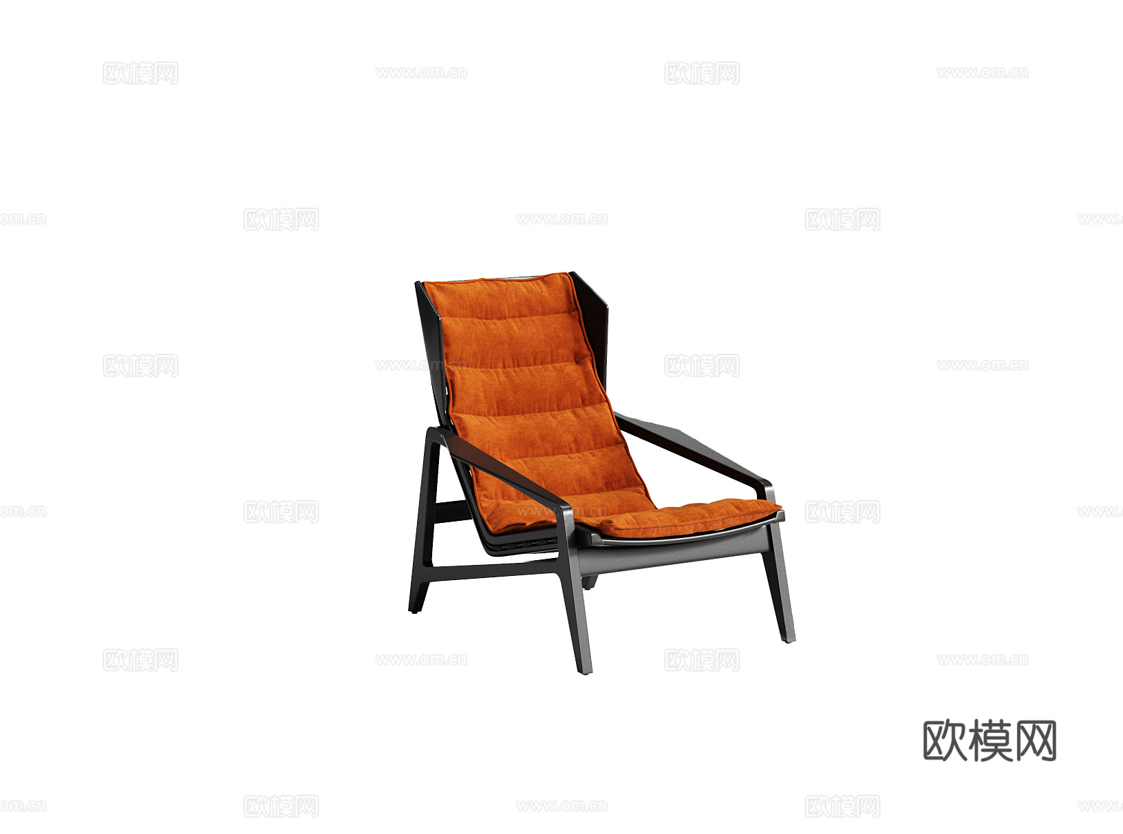 Molteni&C 意式扶手椅3d模型下载（渲染图3）