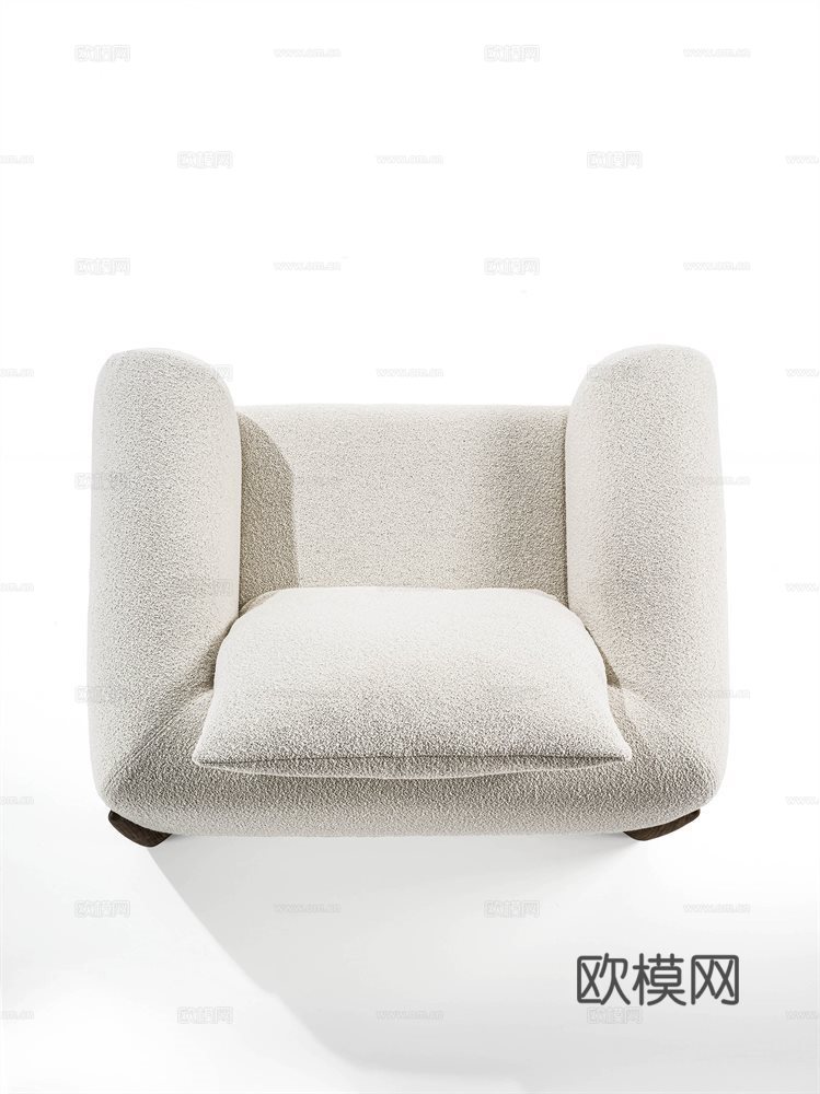 porada 意式单人沙发3d模型下载（渲染图5）