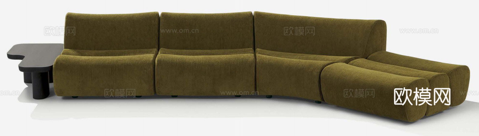 Poliform 多人沙发3d模型下载（渲染图2）