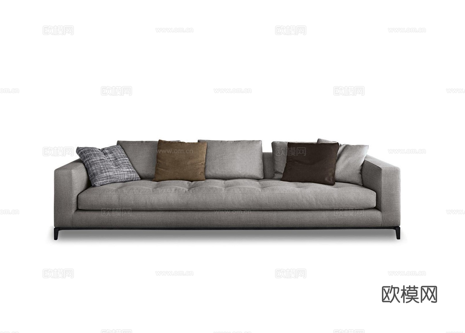 Minotti 意式多人沙发3d模型下载