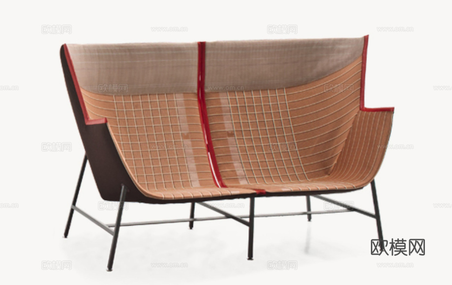 MOROSO 双人椅3d模型下载（渲染图3）