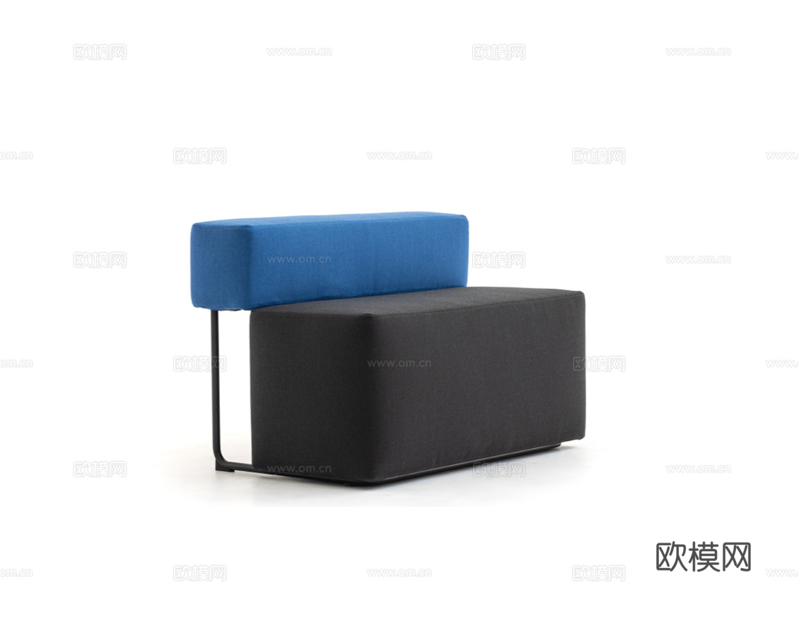 MOROSO 布艺双人沙发3d模型下载（渲染图2）