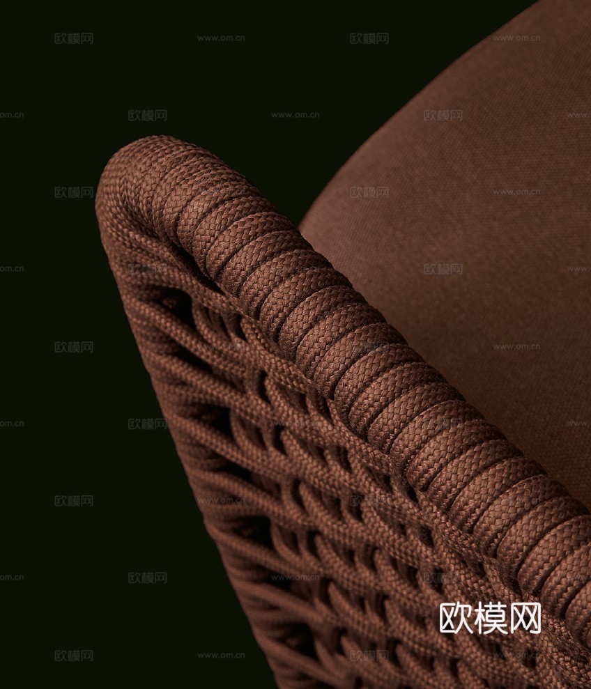 Poliform 单人沙发3d模型下载（渲染图2）