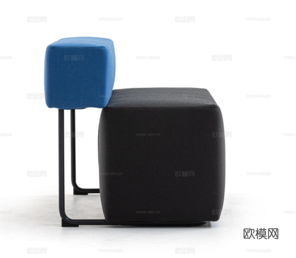 MOROSO 布艺双人沙发3d模型下载（渲染图3）
