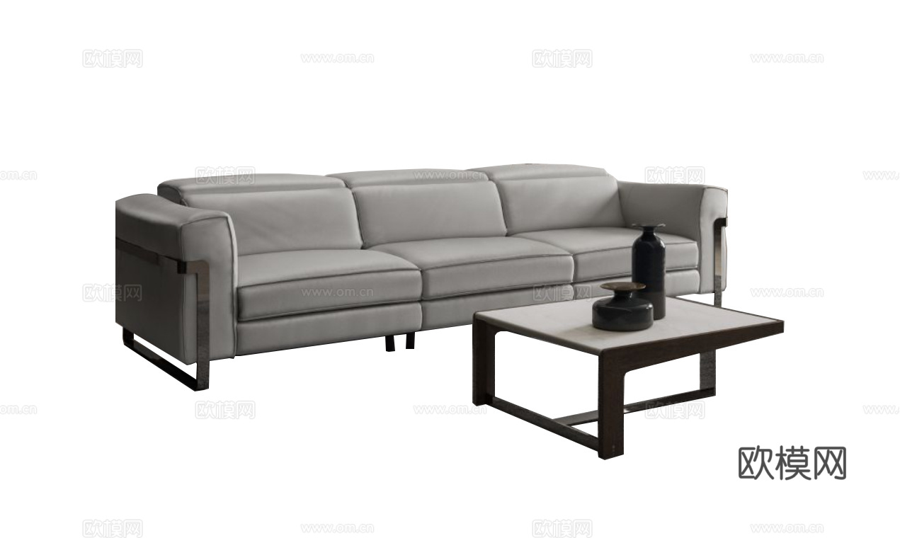 NATUZZI 多人沙发3d模型下载