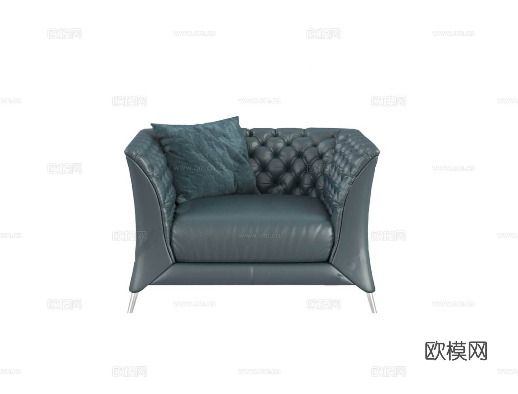 NATUZZI 简欧单人沙发3d模型下载