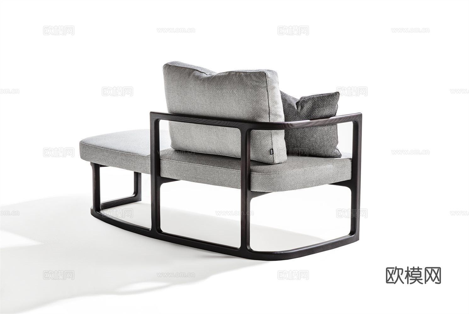 porada 意式贵妃椅3d模型下载（渲染图3）