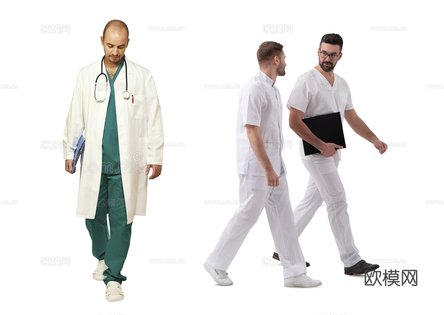 PS免扣人物组合