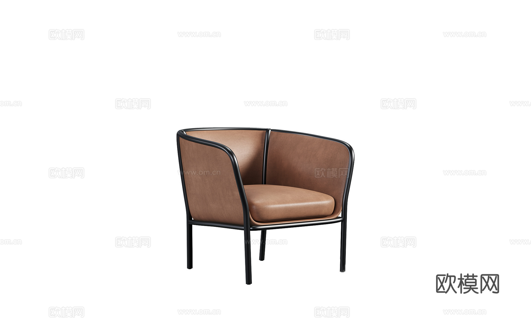 Molteni&C 意式休闲椅3d模型下载（渲染图5）