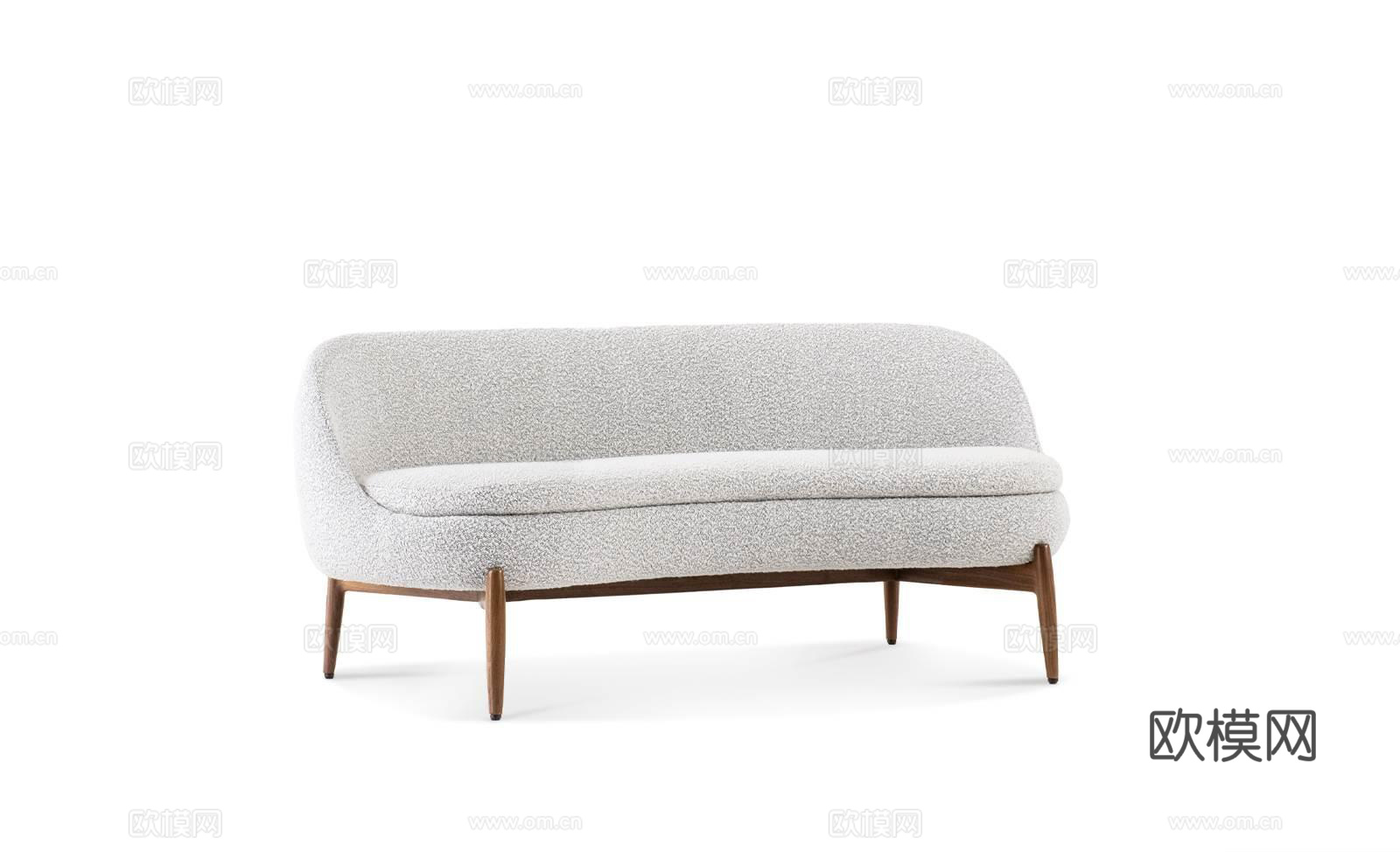 Minotti 意式多人沙发3d模型下载