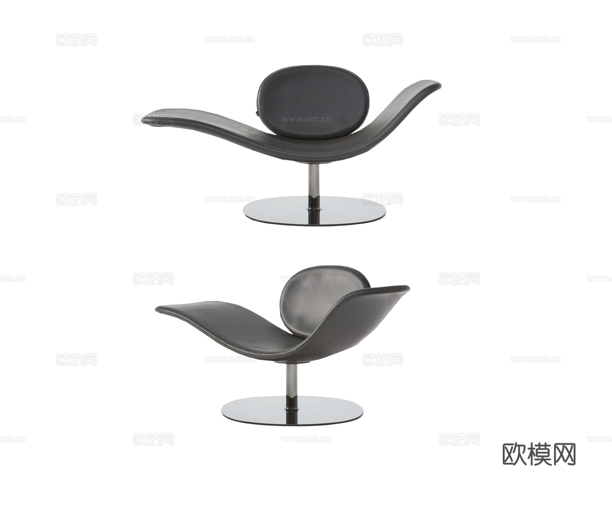 NATUZZI 休闲椅3d模型下载（渲染图1）