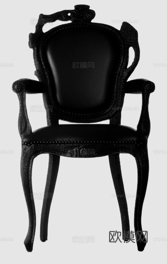 MOOOI 简欧餐椅3d模型下载（渲染图2）