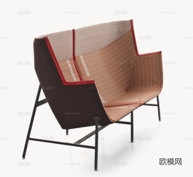 MOROSO 双人椅3d模型下载（渲染图2）
