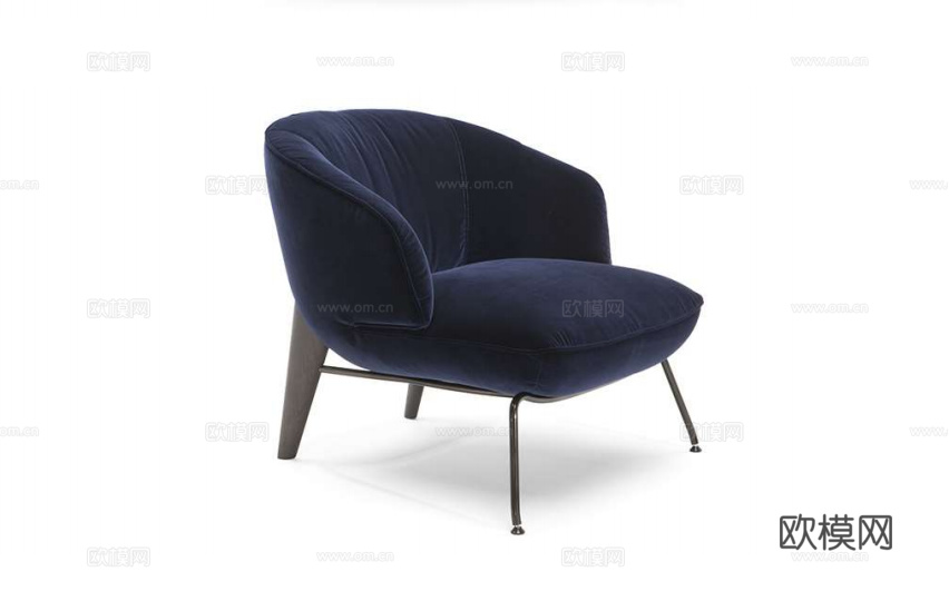 NATUZZI 休闲椅3d模型下载