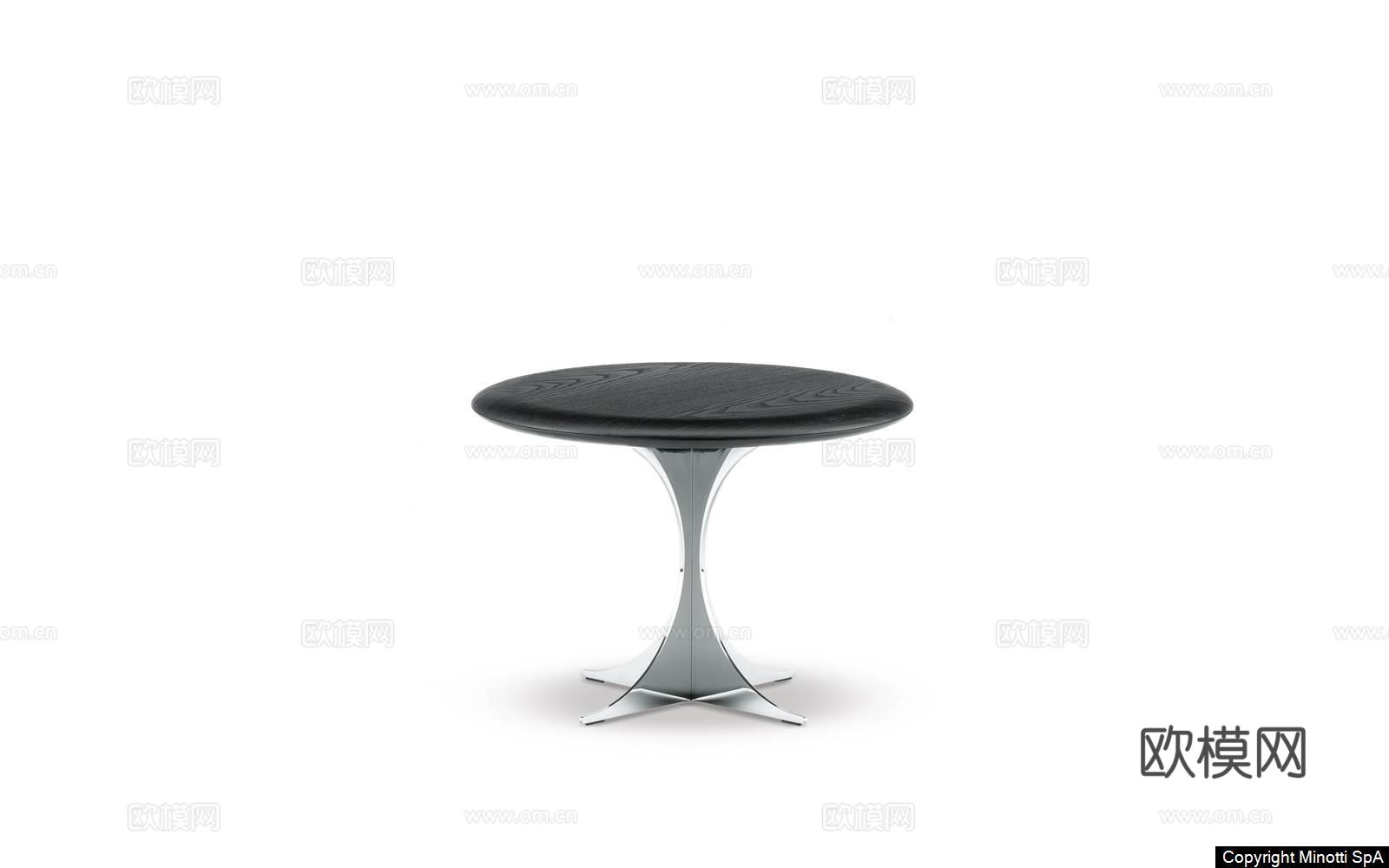 Minotti 意式茶几3d模型下载（渲染图2）