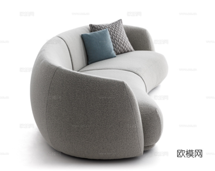 MOROSO 双人沙发3d模型下载（渲染图3）