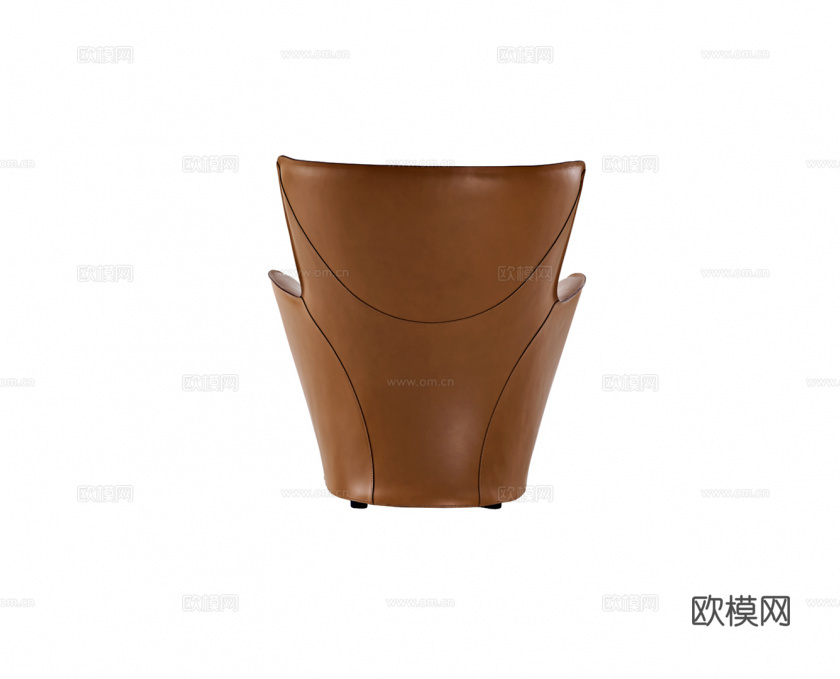 Molteni&C 意式单人沙发3d模型下载（渲染图2）