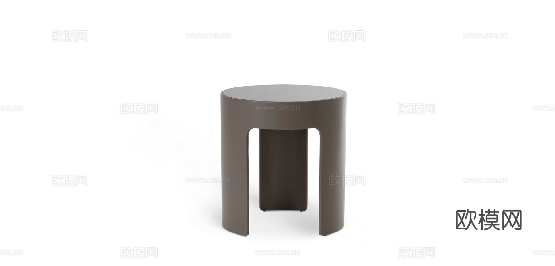 rochebobois 意式圆茶几3d模型下载（渲染图6）