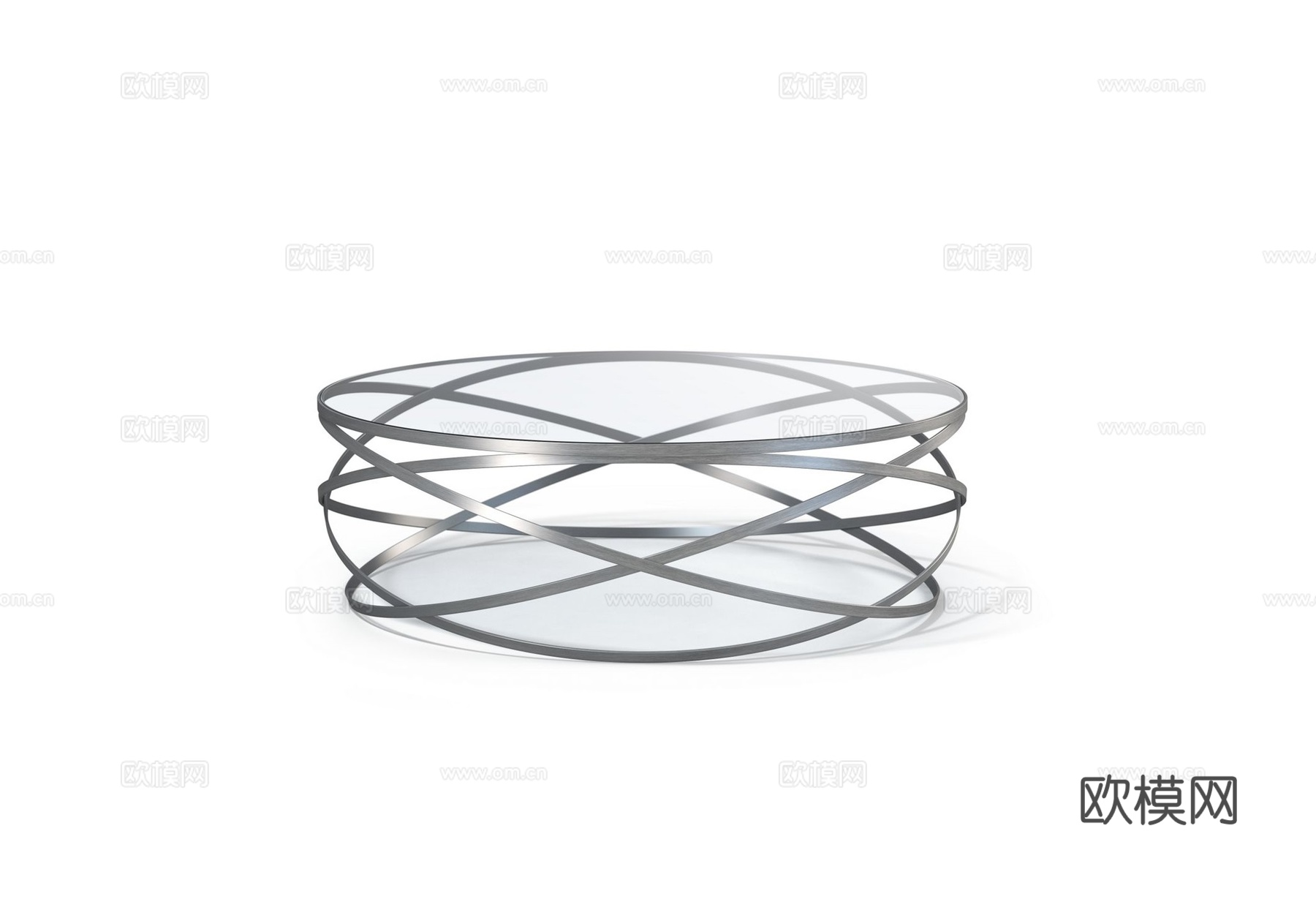 rochebobois 意式圆茶几3d模型下载（渲染图3）