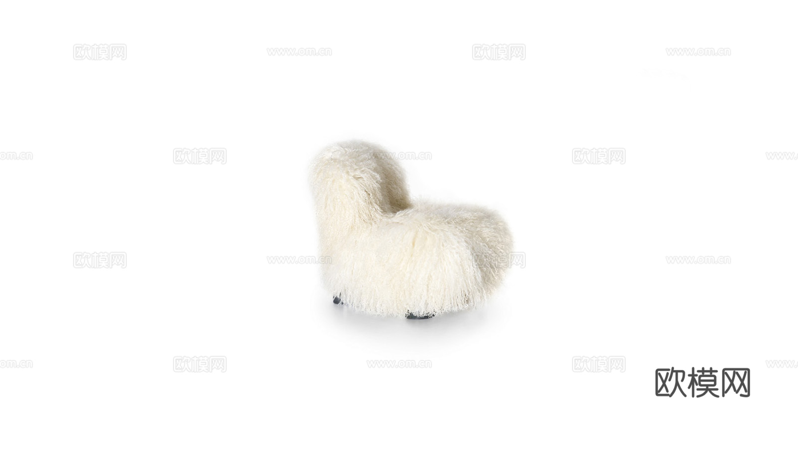 arflex 儿童休闲椅3d模型下载（渲染图1）