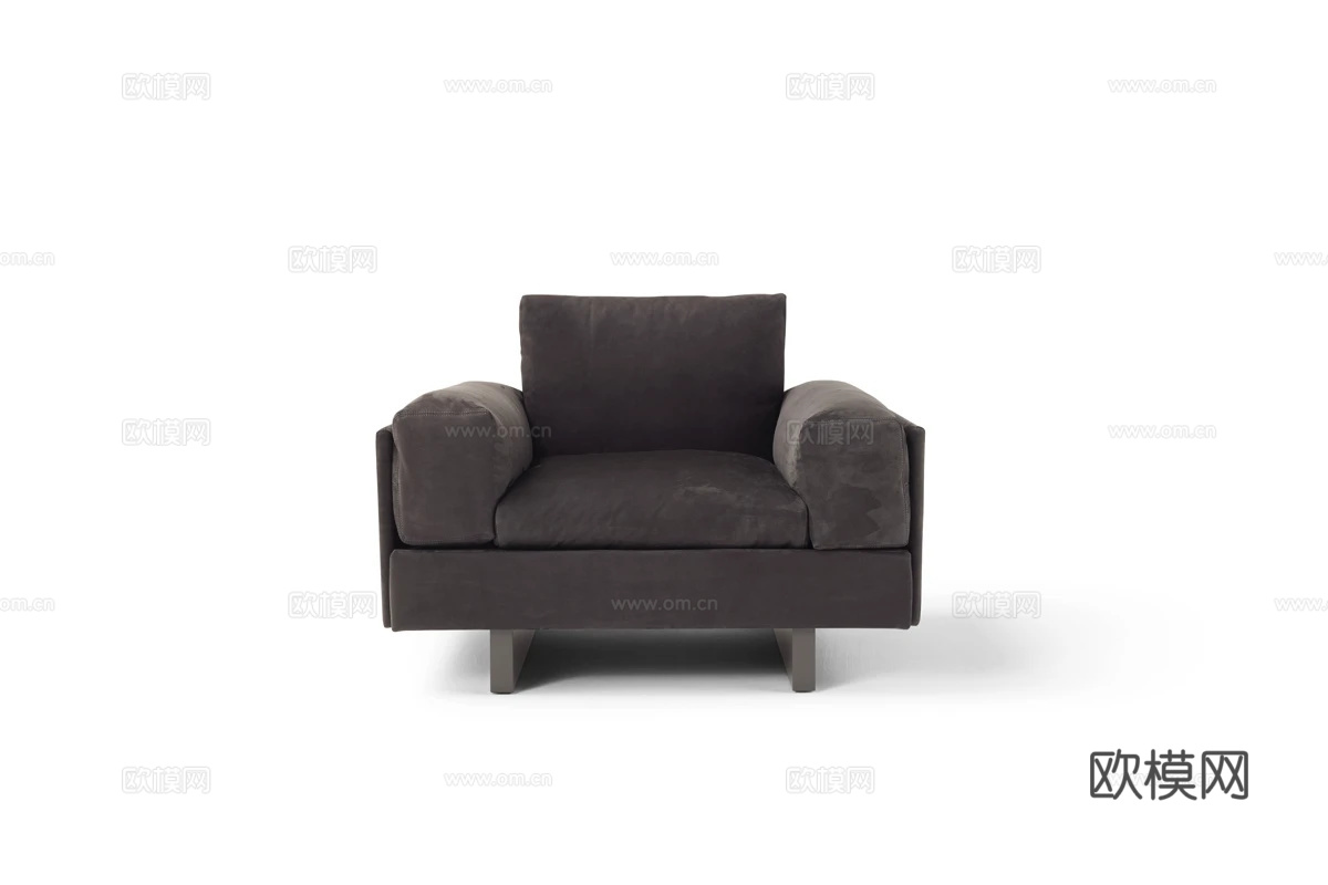 Amura 单人沙发3d模型下载（渲染图1）