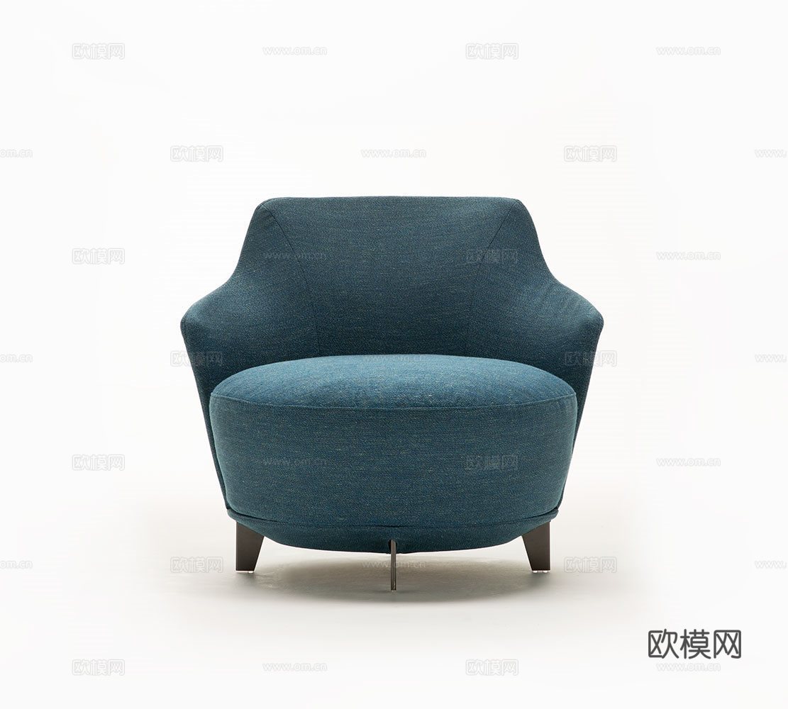 alberla 意式休闲椅3d模型下载（渲染图2）