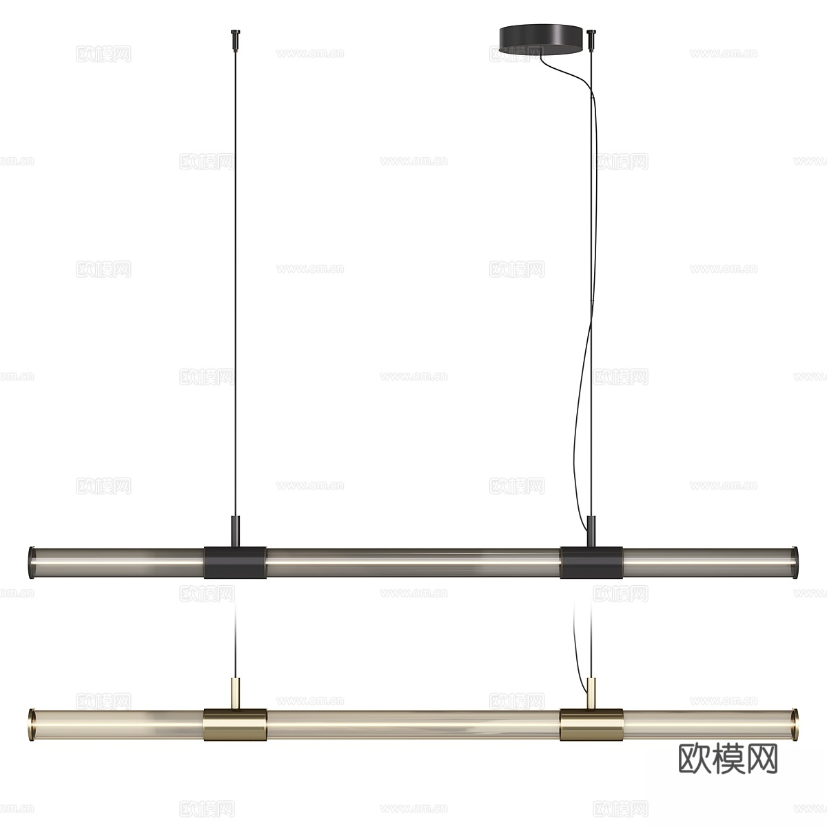 威尼斯十字线性灯3d模型