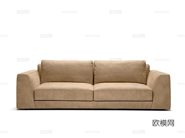alberla 双人沙发3d模型下载