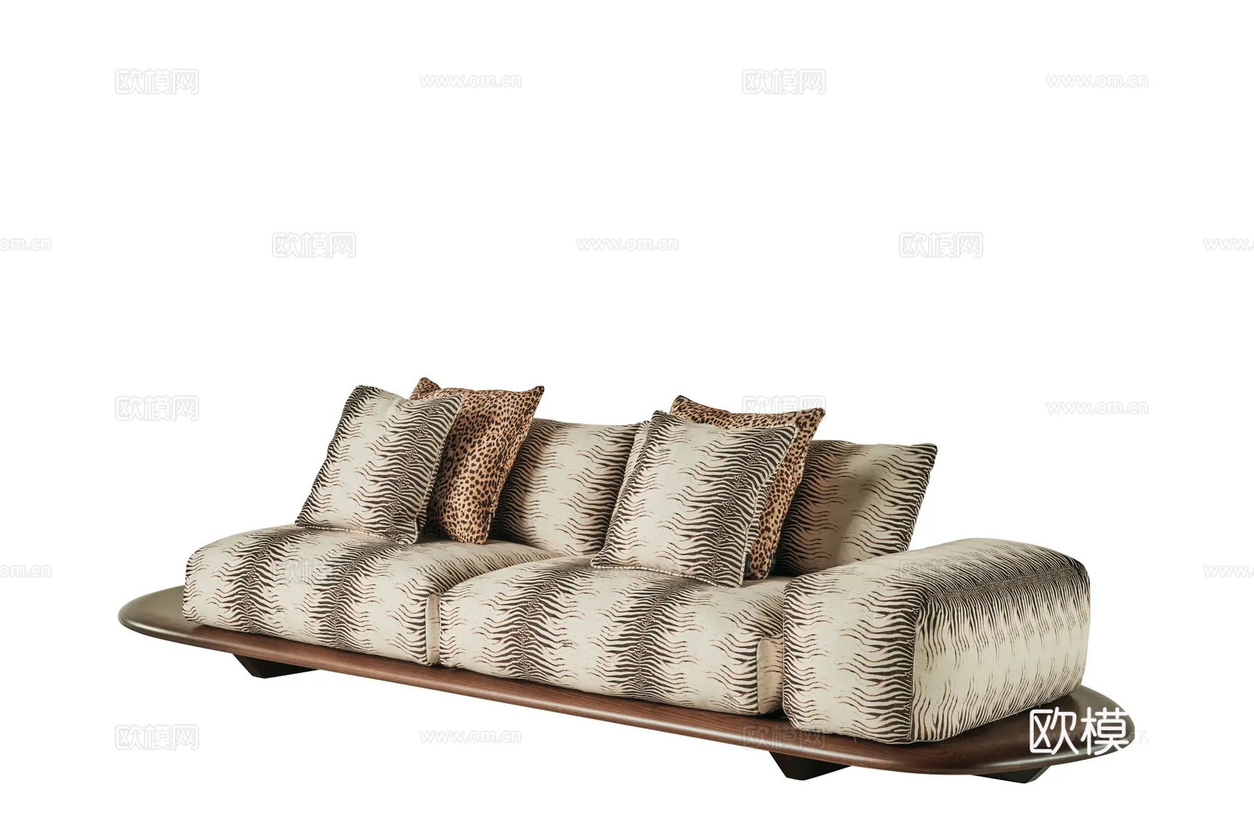 roberto canalll 意式双人沙发3d模型下载（渲染图2）