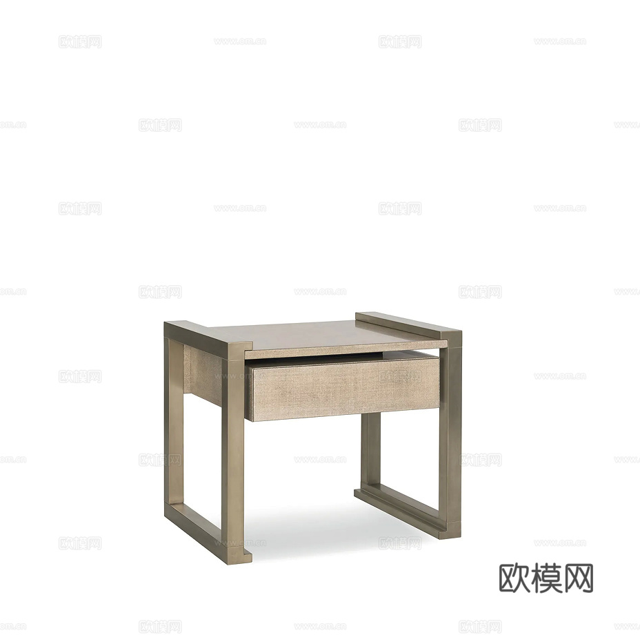 ARMANI casa 意式床头柜3d模型下载