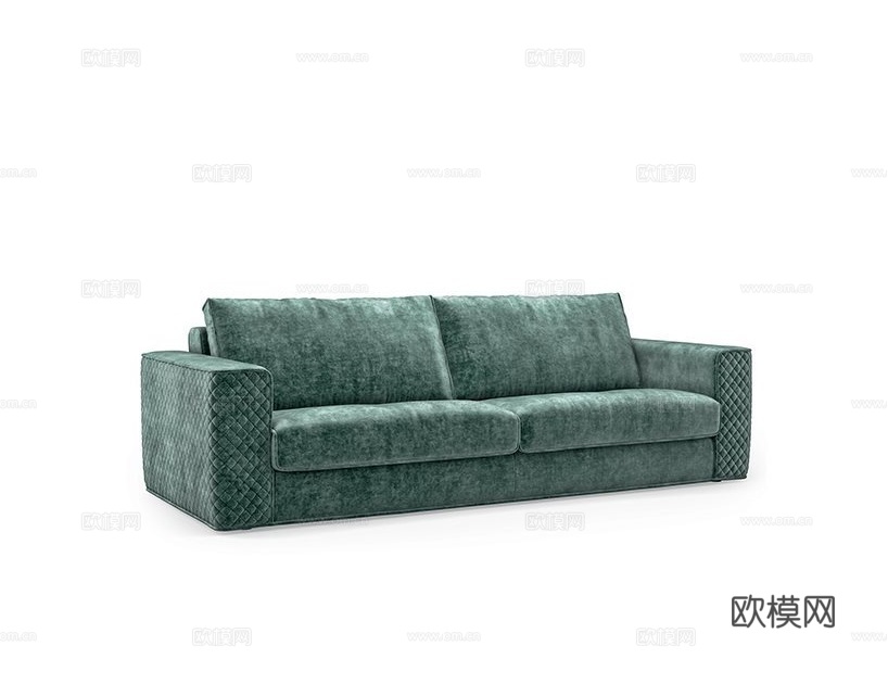 alberla 意式双人沙发3d模型下载