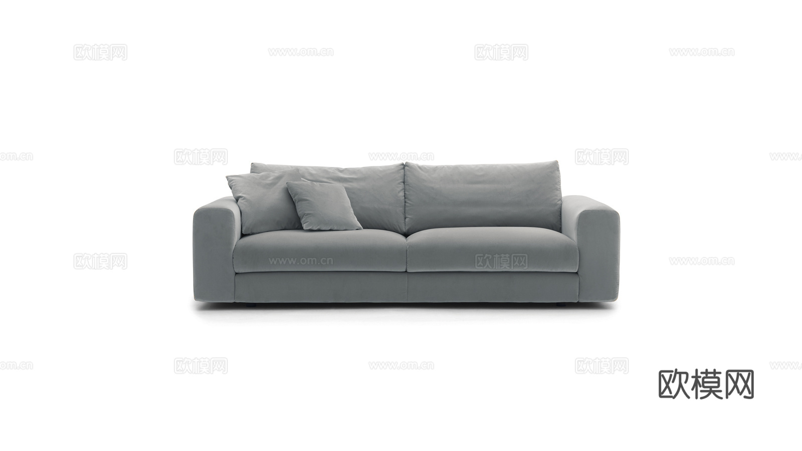 arflex 双人沙发3d模型下载（渲染图2）