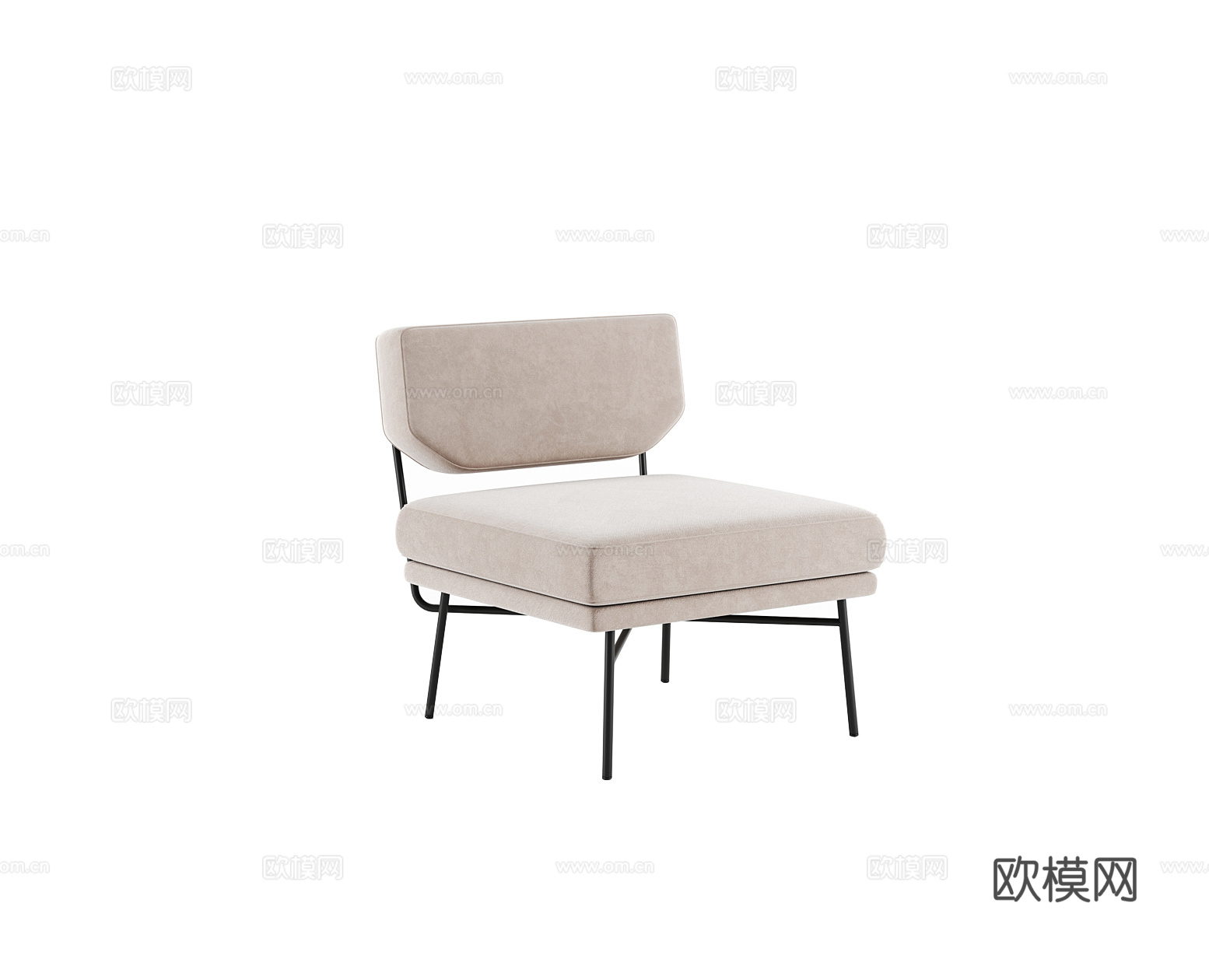 arflex 休闲椅3d模型下载（渲染图8）