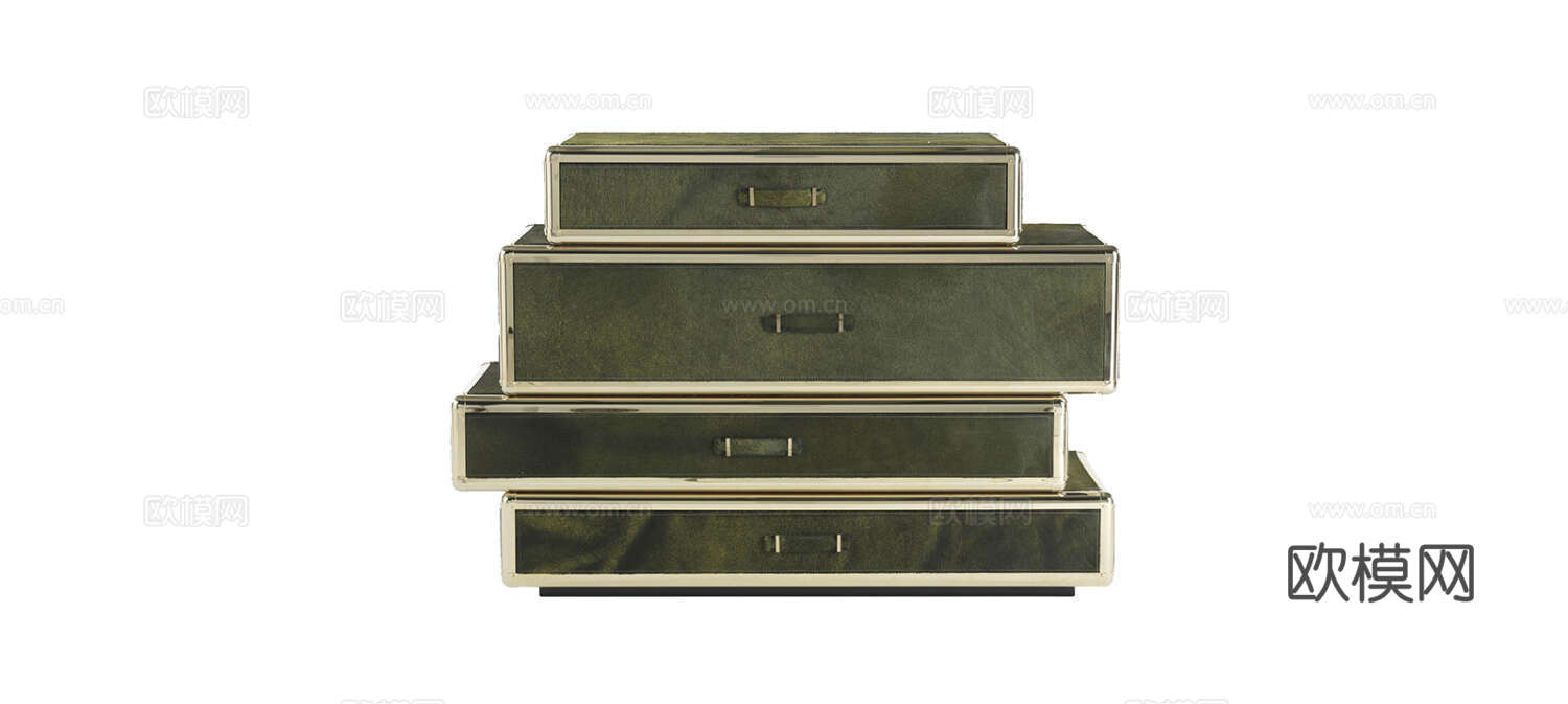 roberto canalll 意式造型斗柜3d模型下载（渲染图2）