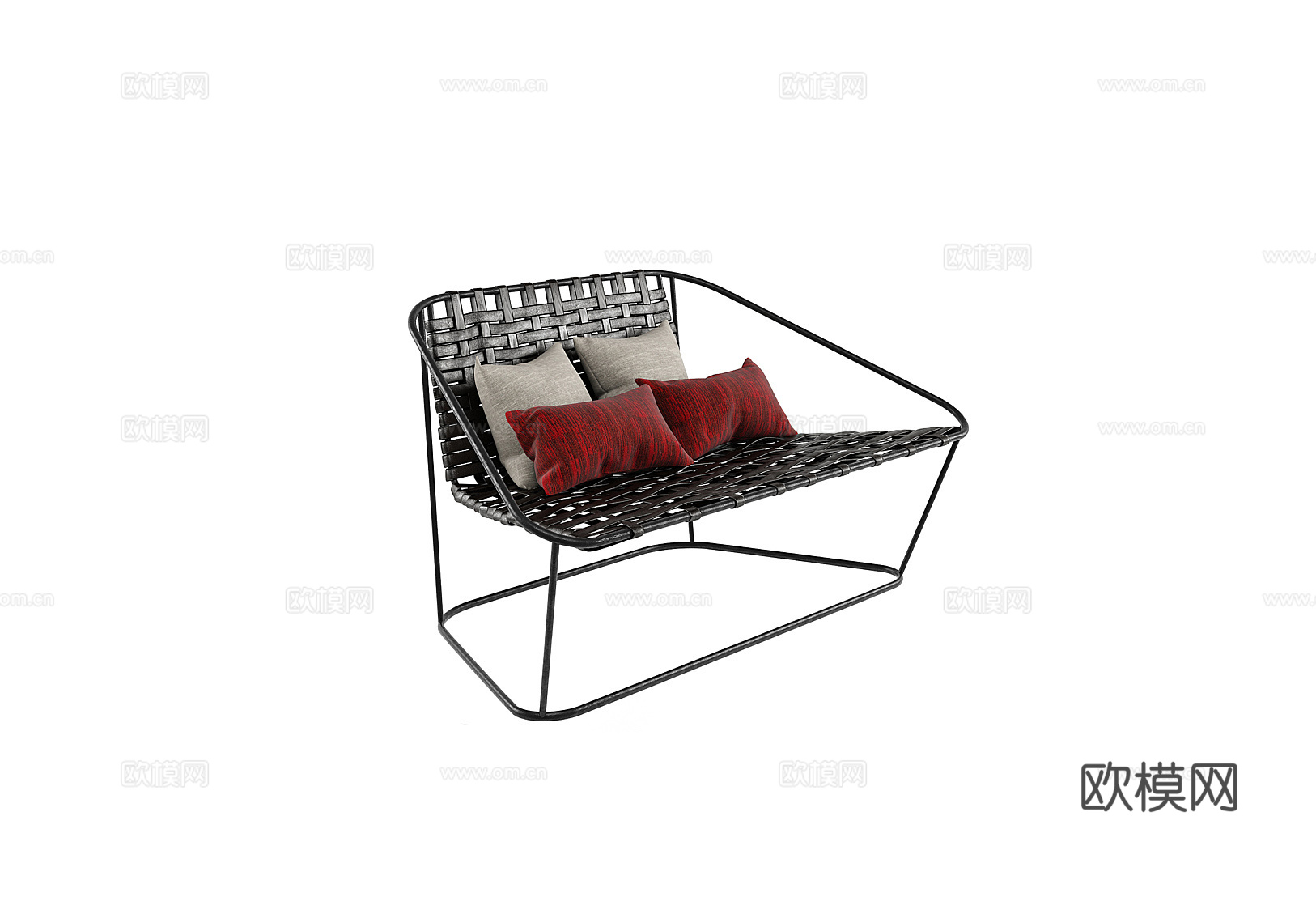 arflex 休闲椅3d模型下载（渲染图2）