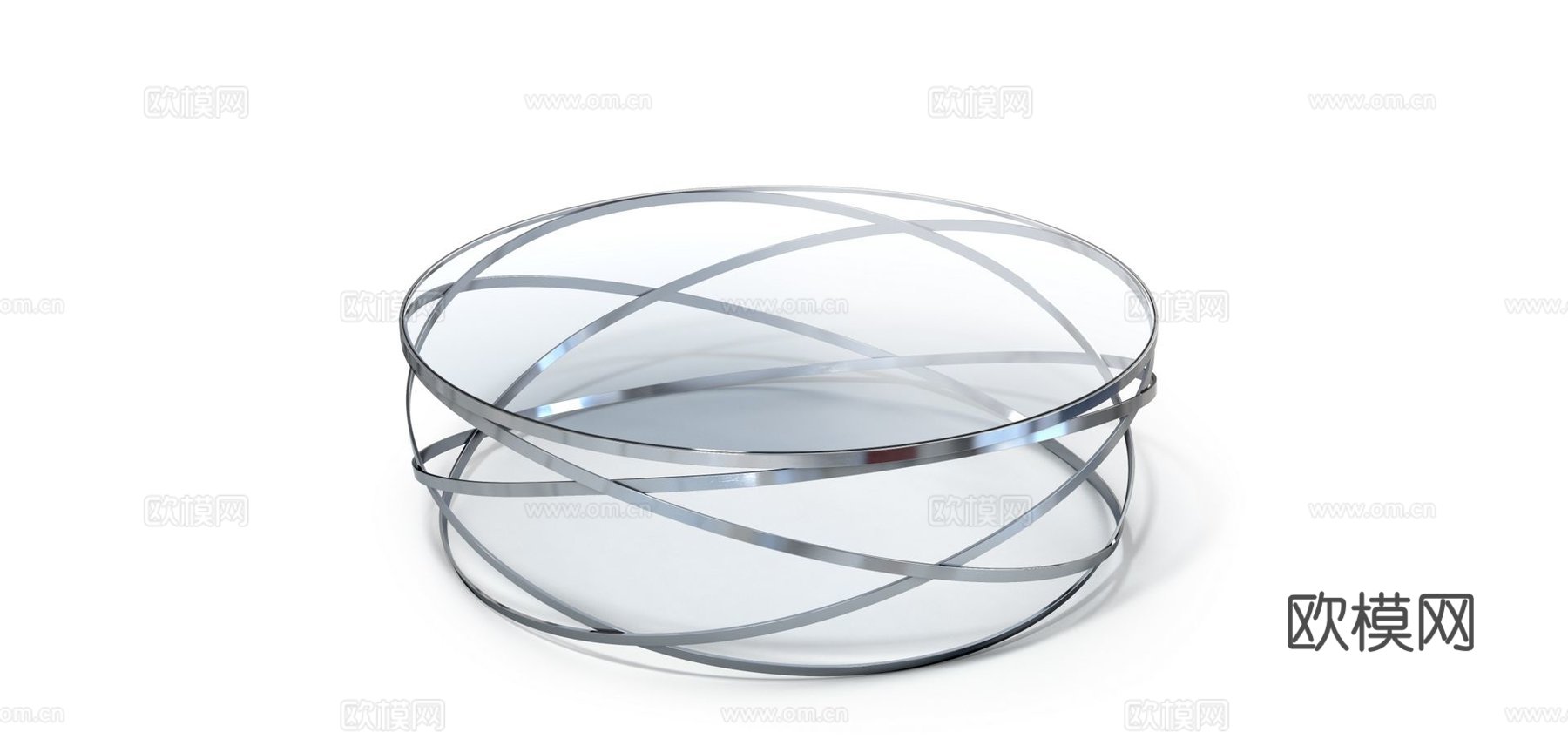 rochebobois 意式圆茶几3d模型下载（渲染图6）