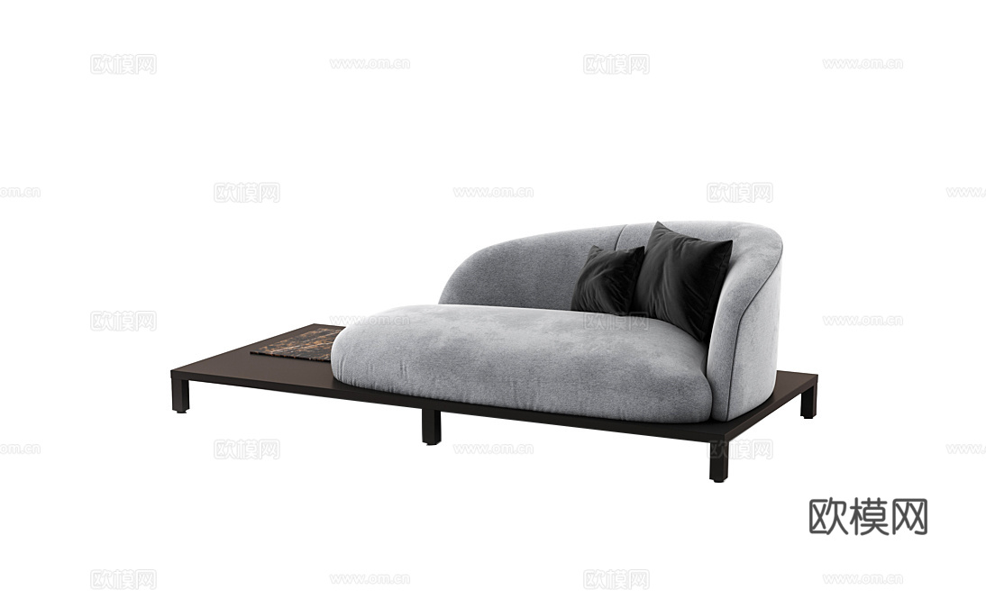 arflex 双人沙发3d模型下载（渲染图3）