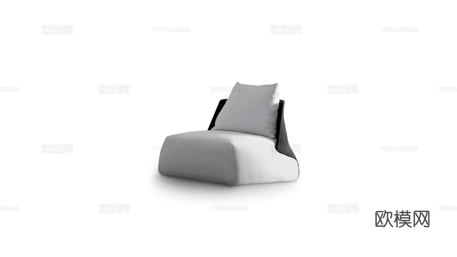 arflex 单人沙发3d模型下载（渲染图3）