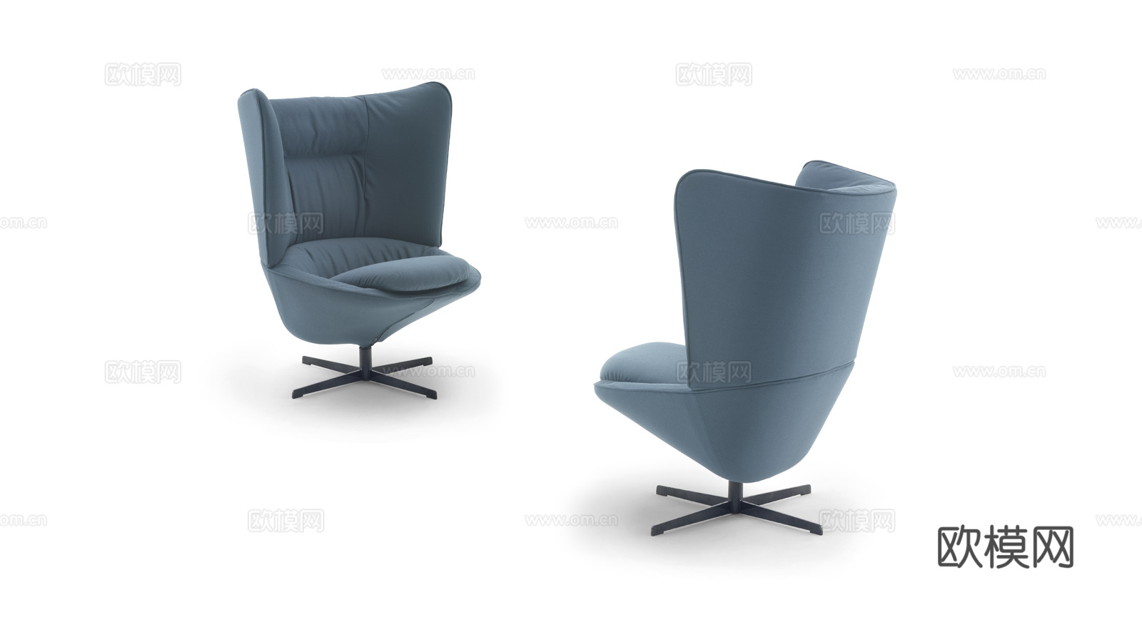 arflex 休闲椅3d模型下载（渲染图1）