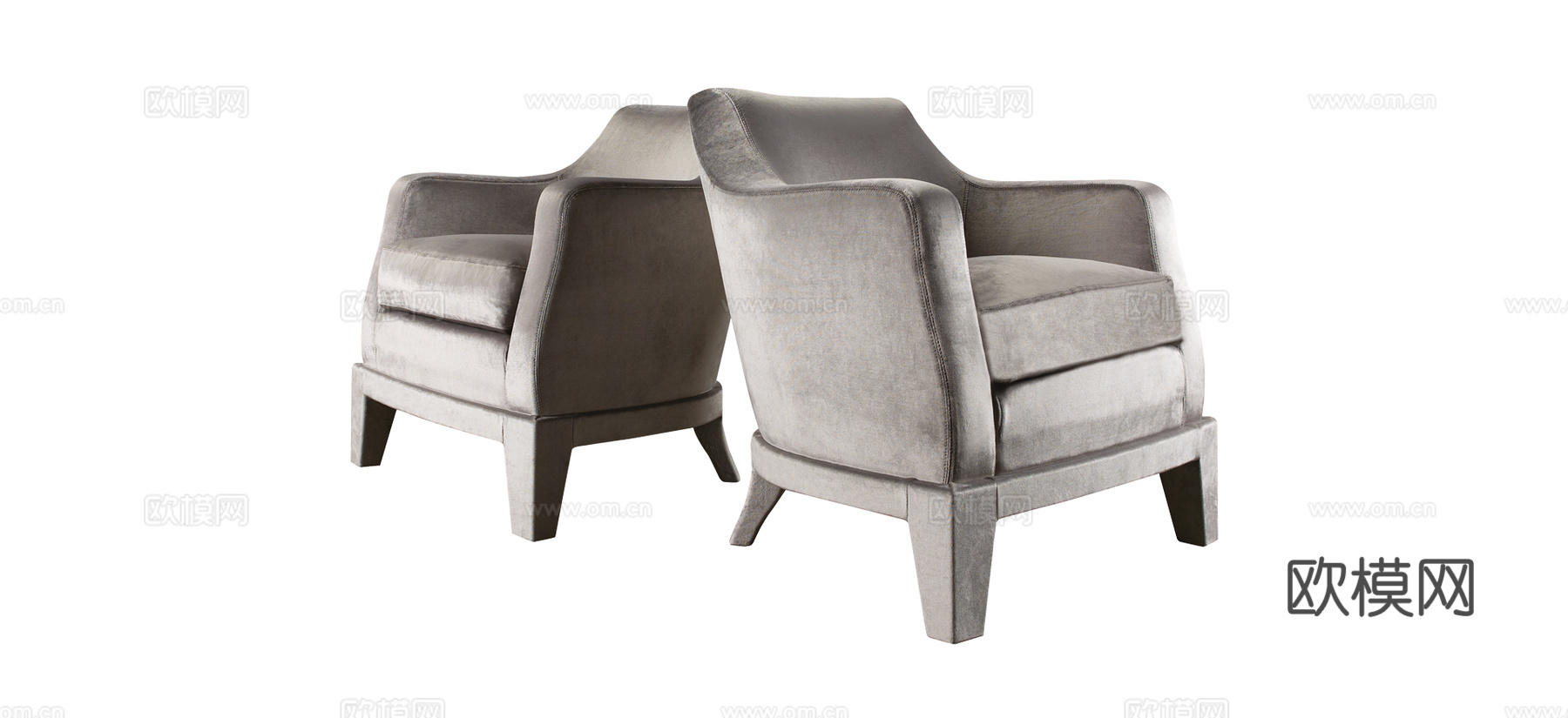 PROMEMORIA 意式单人沙发3d模型下载（渲染图2）