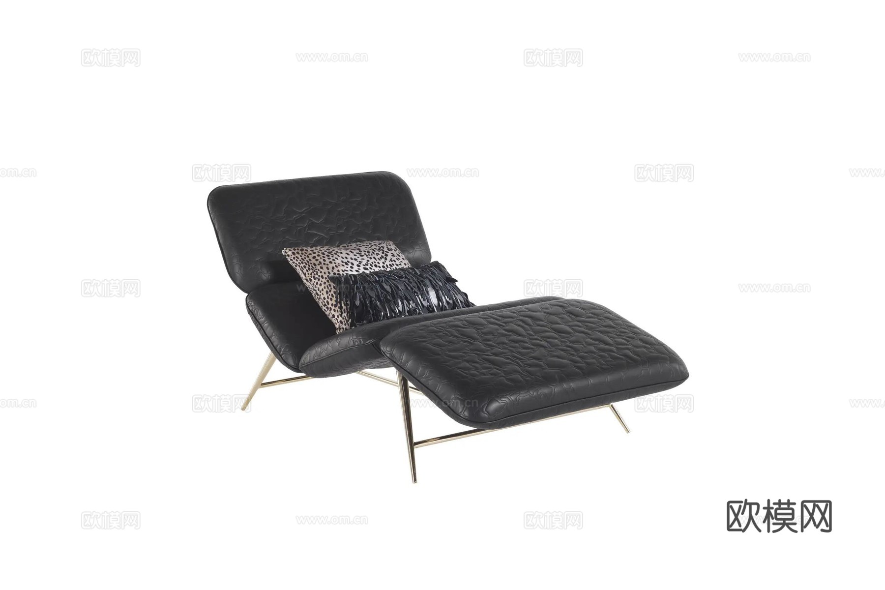 roberto canalll 意式躺椅3d模型下载（渲染图1）