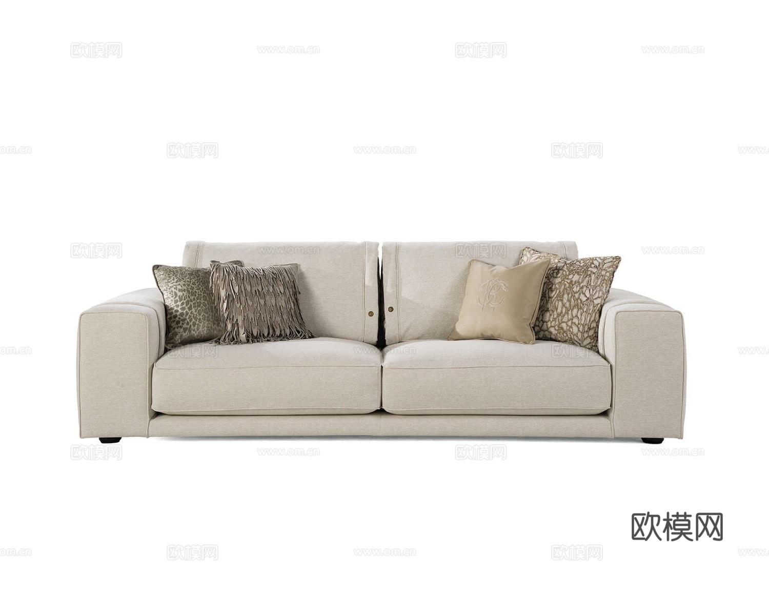 roberto canalll 意式双人沙发3d模型下载